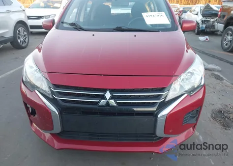 2021 Mitsubishi Mirage Carbonite Edition/Es/Le из США, поврежденный, VIN ML32AUHJXMH009812